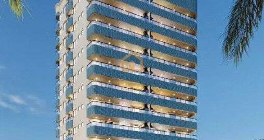 Apartamento com 2 dormitórios à venda, 76 m² por R$ 494.120,00 - Maracanã - Praia Grande/SP