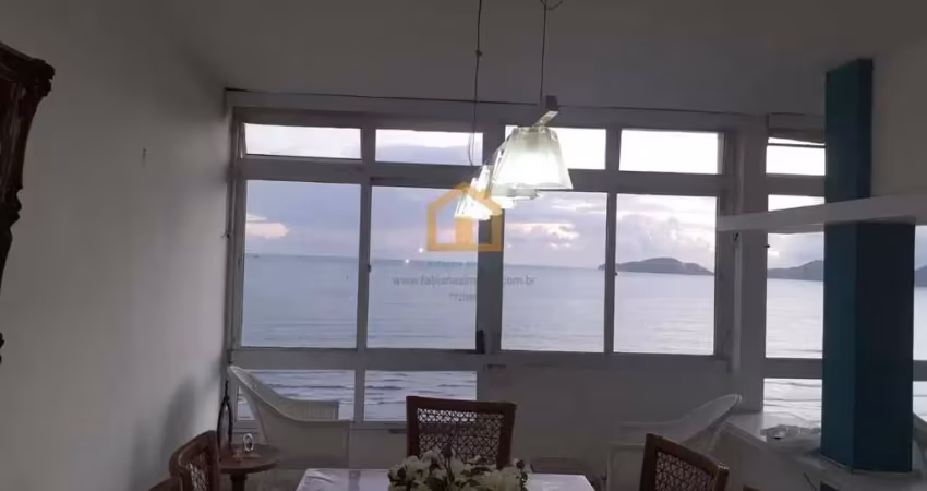 Apartamento com vista mar. 2 dormitórios à venda - embaré - santos/sp