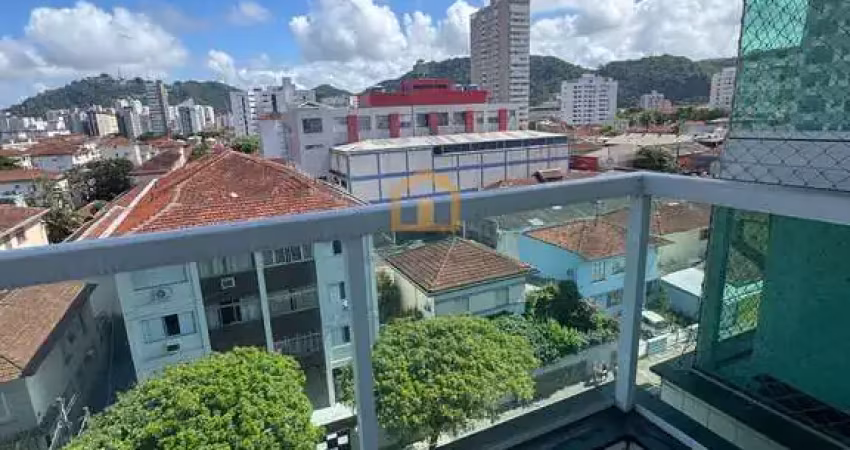 Apartamento com 2 dormitórios à venda, 68 m² por r$ 560.000,00 - campo grande - santos/sp