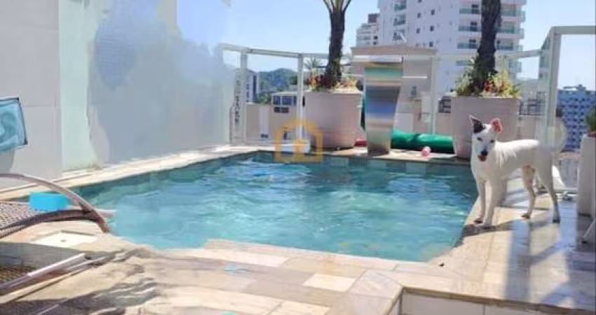 cobertura  2 quartos  e 2 suítes piscina e churrasqueira  e 2 vagas de garagem