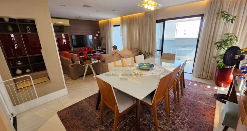 Apartamento com 3 dormitórios sendo três suítes eu uma dependência de empregada completa e uma vaga de garagem à venda, 150 m² por R$ 1.200.000 - Centro - São Vicente/SP
