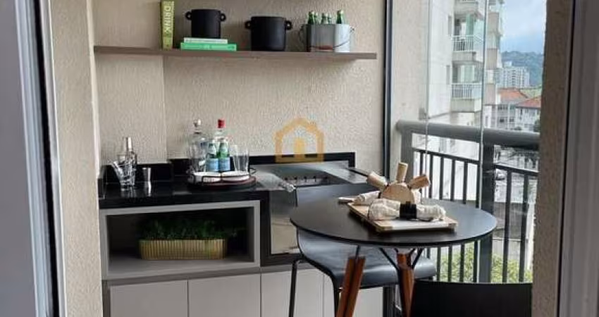 Apartamento Porteira fechada com Suíte e Lazer Completo no Marapé – Santos/SP
