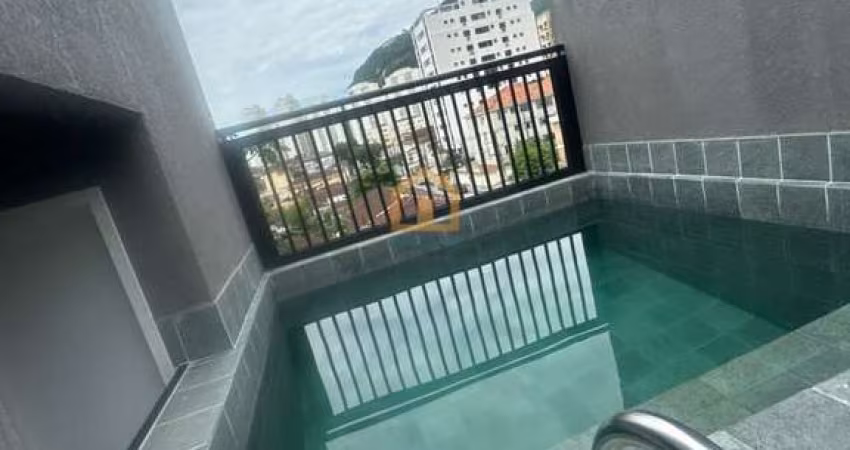 Triplex Novo com Lazer Privativo em Villagio – Marapé, Santos/SP