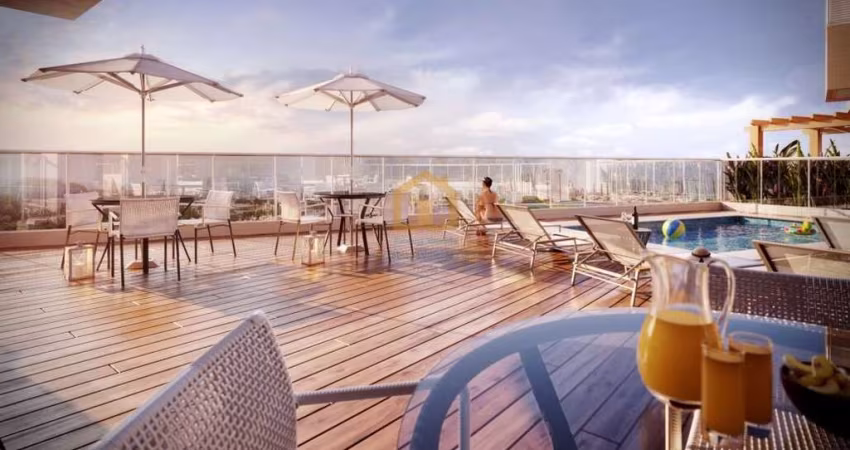Lançamento Luxuoso - Residencial com lazer completo Perto do Mar, à venda no bairro Gonzaga - Santos/SP