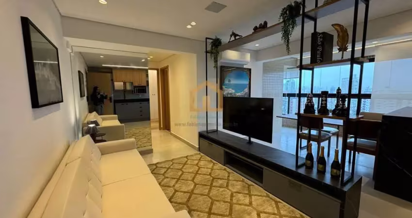 Aluga-se, apartamento, ponta da praia 2 dormitórios, varanda com vista livre , 65 m²,