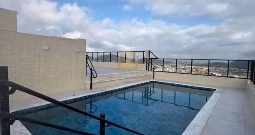 Aluga-se, apartamento, ponta da praia 2 dormitórios, varanda com vista livre , 65 m²,
