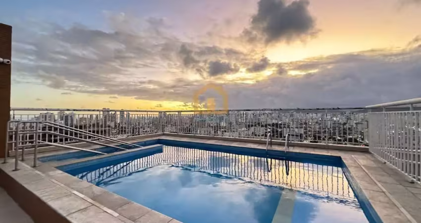Apartamento com varanda gourmet e lazer completo | 2 dormitórios, 1 suíte