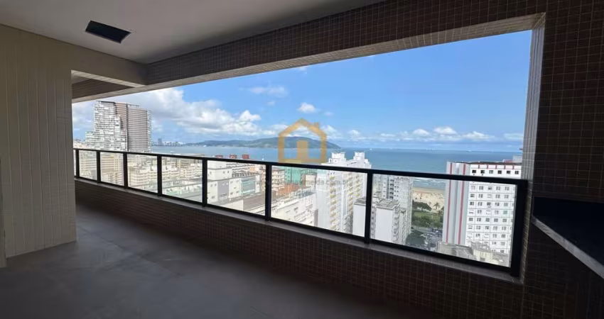 Apartamento 2 Dormitorios sendo uma suíte  Vista Mar- José Menino, Santos/SP