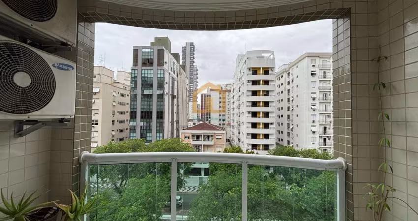 Apartamento no Bairro Gonzaga - Canal 2, em Santos.