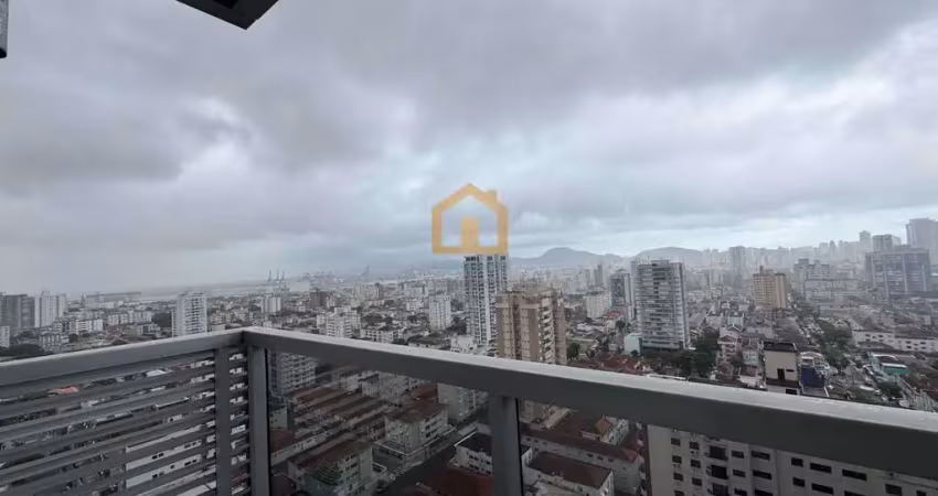 Apartamento com Vista Mar no Embaré – 74m² de Conforto e Lazer Completo!