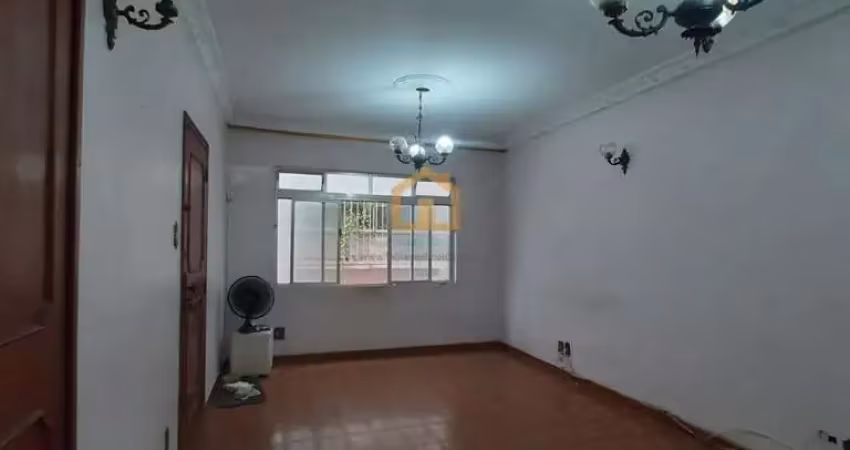 Amplo apartamento de frente, bairro boqueirão - santos/sp