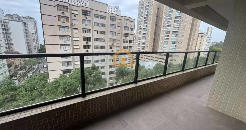 Apartamento 2 Dormitorios sendo uma suíte - José Menino, Santos/SP