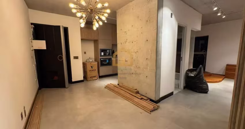 Apartamento Alto Padrão 1 dormitório em conceito aberto – amplo, moderno e integrado.