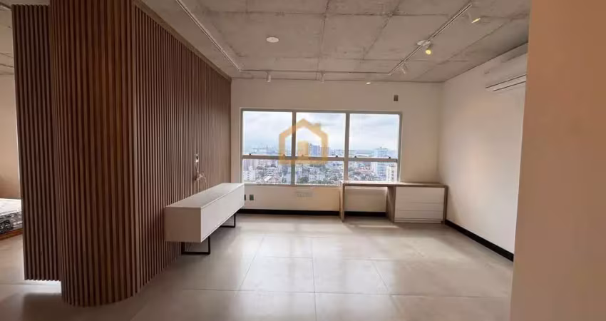 Apartamento alto padrão 1 dormitório em conceito aberto – amplo, moderno e integrado.