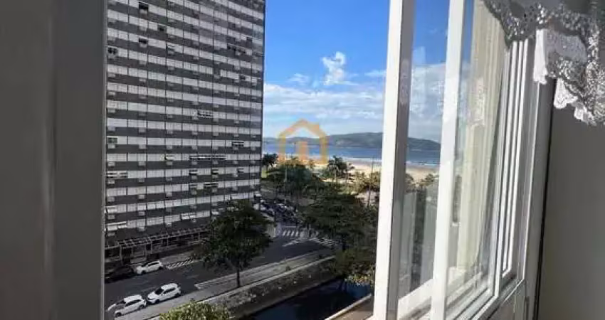 Apartamento 2 dormitórios com vista mar a 100 metros da praia – imperdível!