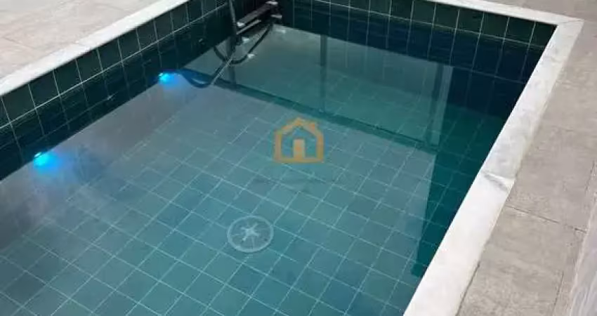 Casa sobreposta à venda 3 dormitórios – todos suítes – boqueirão, santos/sp
