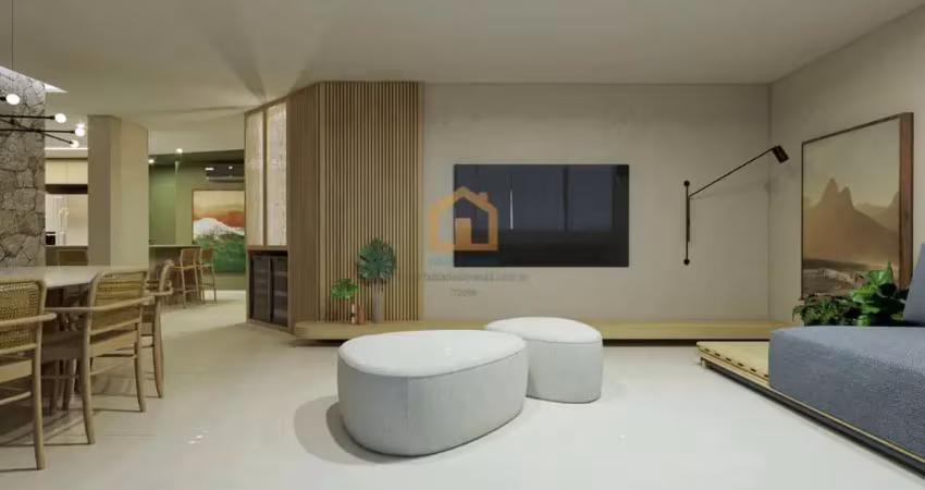 Apartamento alto padrão 3 dormitórios, sendo 3 suítes e 5 banheiros em boqueirão, santos/sp