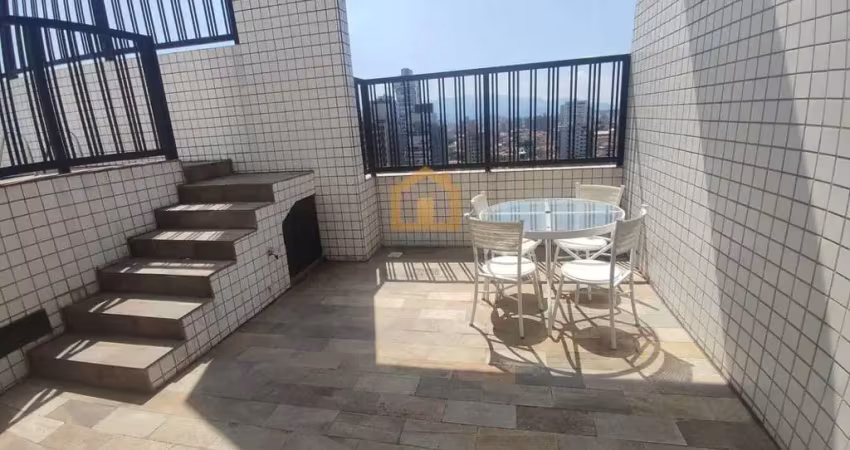 Cobertura duplex à venda 4 dormitórios, sendo 2 suítes master – boqueirão | santos/sp