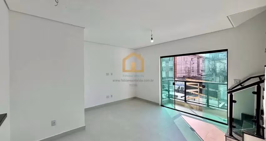Sobrado novo em villagio - bairro campo grande - santos/sp.