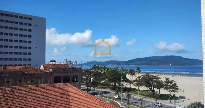 Apartamento para locação – frente mar | gonzaga, santos/sp