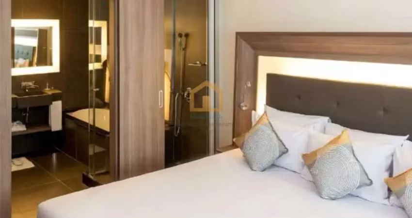 Flat com 1 quarto à venda na Avenida Ana Costa, Gonzaga, Santos