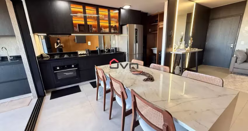 Apartamento para locação na zona sul de uberlândia – 3 quartos com varanda gourmet!