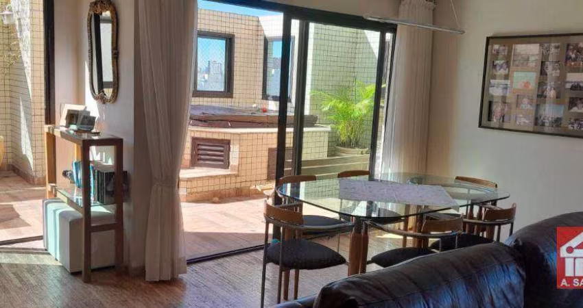 Apartamento com 3 dormitórios para alugar, 200 m² por R$ 8.650/mês - Tatuapé - São Paulo/SP