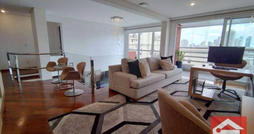 Cobertura com 3 dormitórios à venda, 290 m² por R$ 3.900.000,00 - Tatuapé - São Paulo/SP