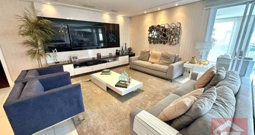 Cond. monte serrat - apartamento com 3 dormitórios para alugar, 224 m² por r$ 21.500/ pacote mensal - tatuapé - são paulo/sp