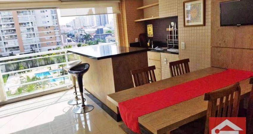 Apartamento com 3 dormitórios à venda, 178 m² por R$ 2.750.000,00 - Tatuapé - São Paulo/SP