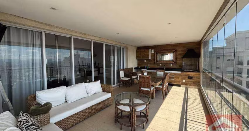 Apartamento com 3 suítes para alugar, 3 vagas tatuapé - são paulo/sp