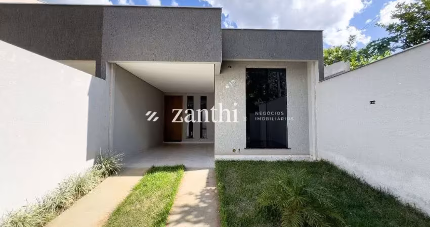 Casa nova com 3 dormitórios com 1 suíte, 79m² - Parque Universidade - Londrina/PR