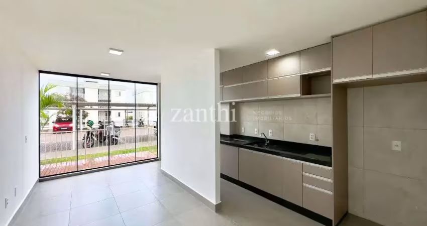 Apartamento terreo reformado com cozinha planejada, 44m2, com 2 dormitorios no residencial agua do engenho - ibipora/pr