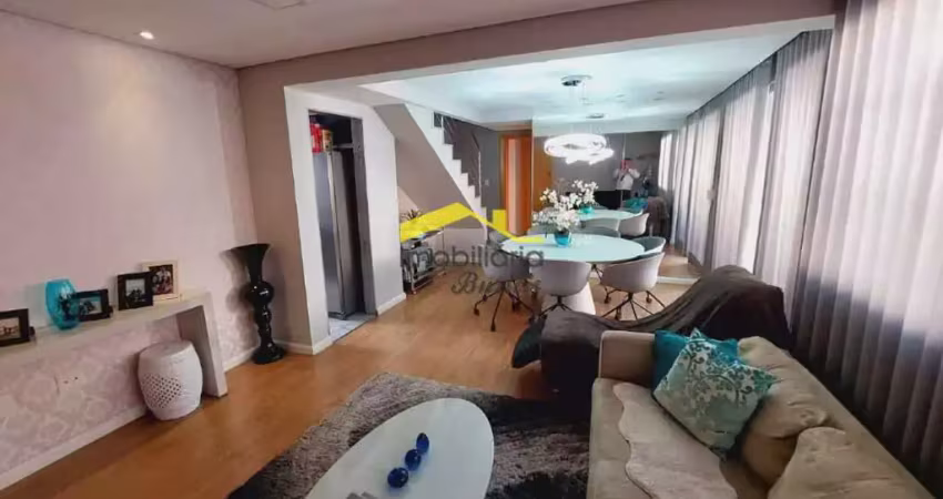 Cobertura de 5 quartos à venda no Buritis – 257 m² com área gourmet e piscina no condomínio