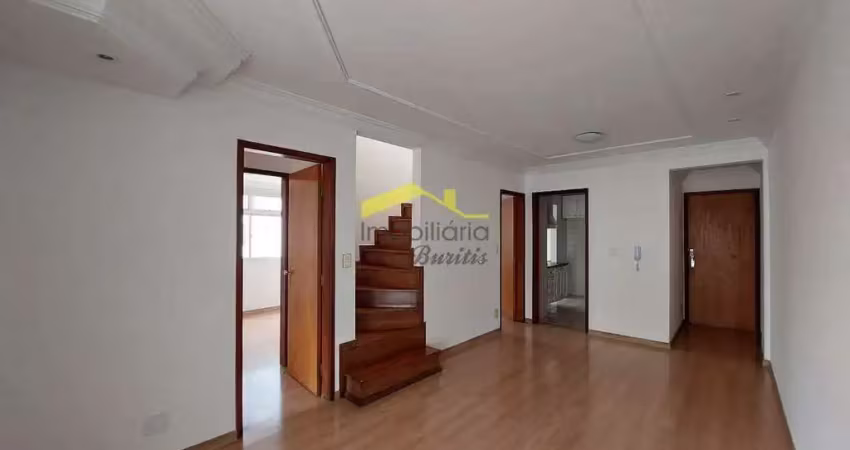 Cobertura à venda, 3 quartos, 1 suíte, 2 vagas, Buritis - Belo Horizonte/MG