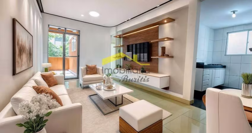 Apartamento à venda, 3 quartos, 1 suíte, 2 vagas, Buritis - Belo Horizonte/MG