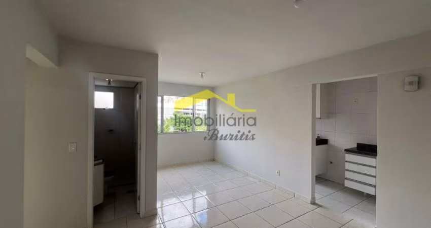 Apartamento para aluguel, 2 quartos, 1 suíte, 2 vagas, Buritis - Belo Horizonte/MG