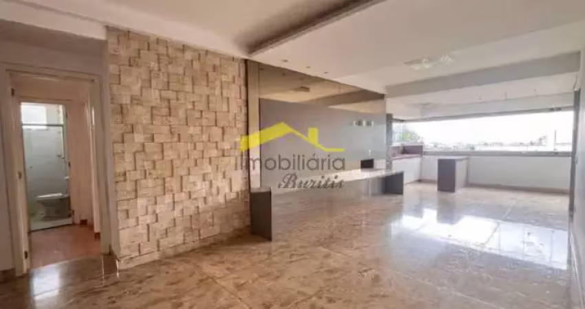 Apartamento para Locação no Buritis – 128m², 3 quartos, varanda gourmet e lazer completo