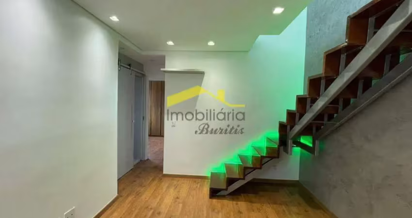 Cobertura para aluguel, 2 quartos, 1 vaga, buritis - belo horizonte/mg