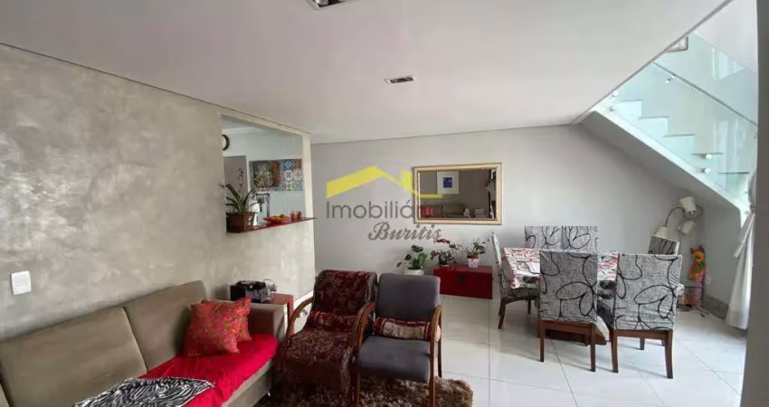 Cobertura à venda, 4 quartos, 2 suítes, 3 vagas, buritis - belo horizonte/mg