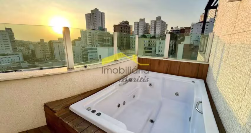 Cobertura para aluguel, 3 quartos, 2 suítes, 3 vagas, buritis - belo horizonte/mg