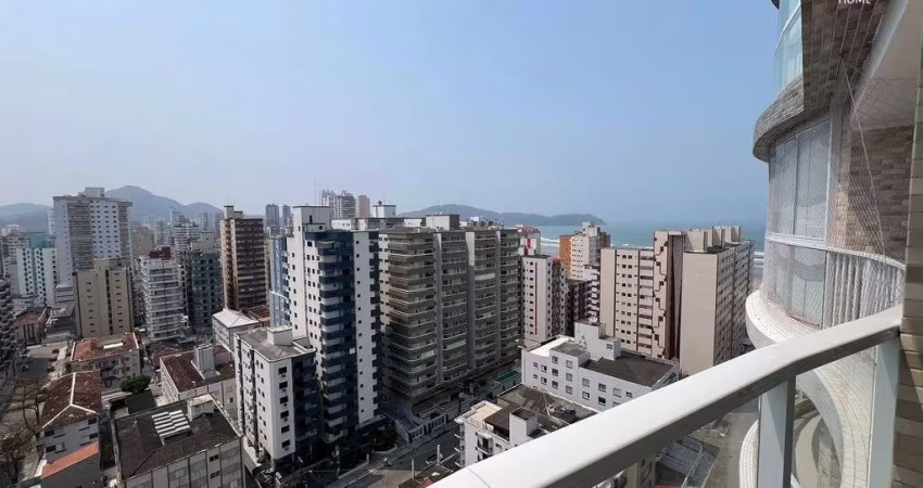 Apartamento Novo de 3 Suítes com Vista Mar na Guilhermina - Praia Grande