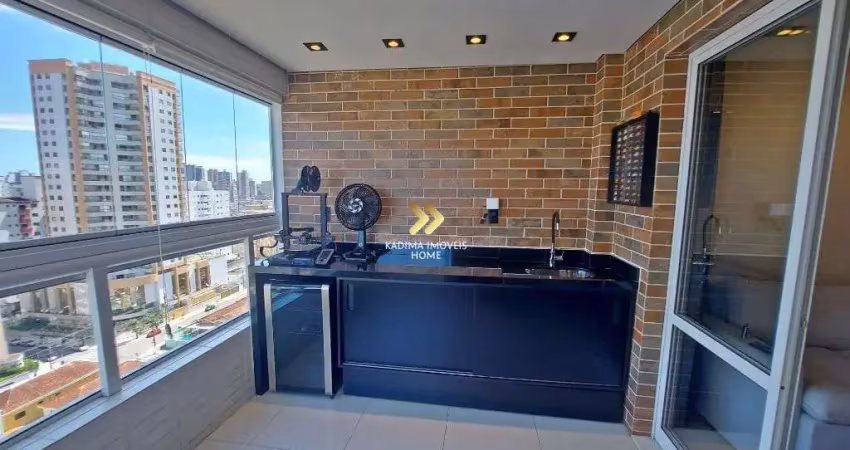 Apartamento 02 dormitórios, suíte planejados - canto do forte praia grande