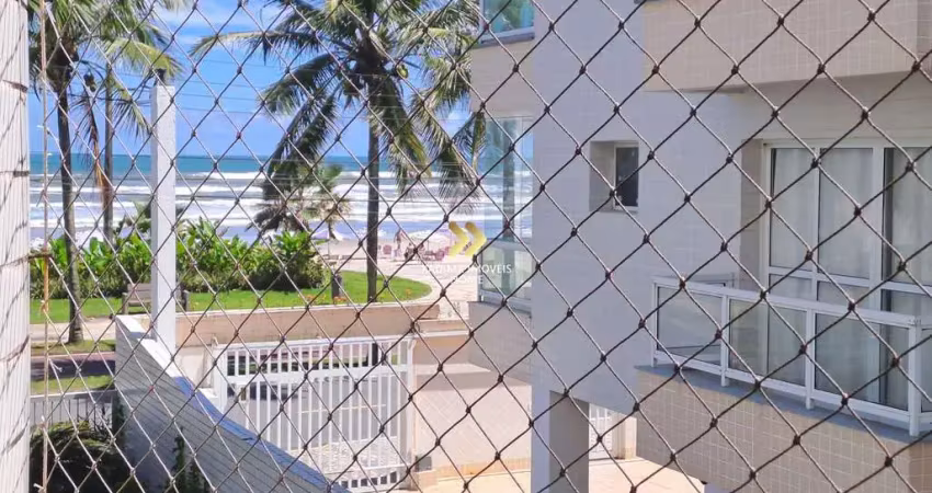 Apartamento 1 dorm sacada com vista para o mar na vila caiçara praia grande/sp!