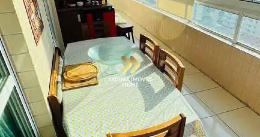 Apartamento 2 dorms 1 suite, vista livre vila guilhermina praia grande - sp