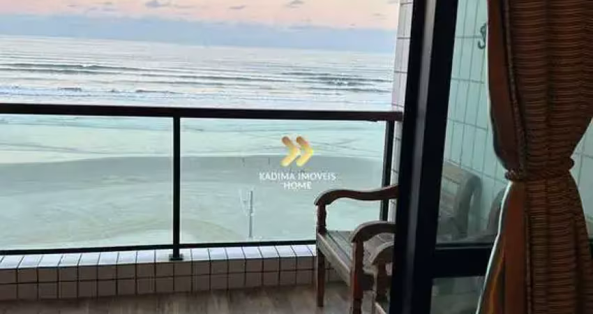 Apartamento  vista mar permanente 2 dormitórios 1 suíte jardim real praia grande