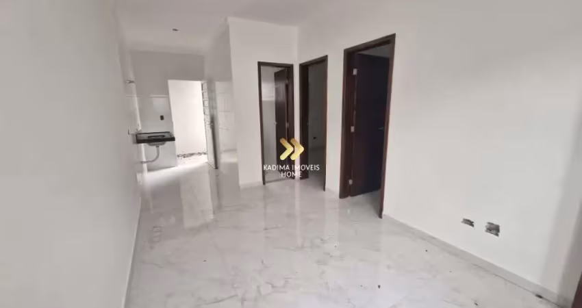 Casa térrea 2 dormitórios com quintal privativo vila antártica | praia grande/sp