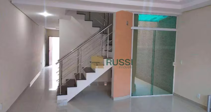 Sobrado com 3 dormitórios à venda, 172 m² por r$ 580.000,00 - loteamento residencial vista linda - são josé dos campos/sp