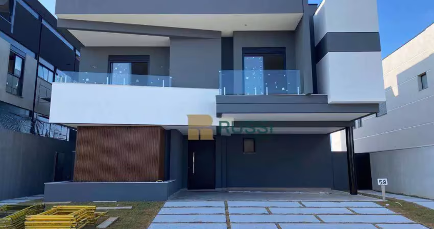 Sobrado com 4 dormitórios à venda, 345 m² por r$ 3.500.000,00 - condomínio residencial alphaville i - são josé dos campos/sp