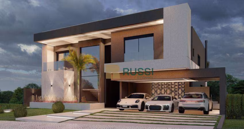 Casa com 4 dormitórios à venda, 490 m² por R$ 5.300.000 - Condomínio Reserva do Paratehy - São José dos Campos/SP